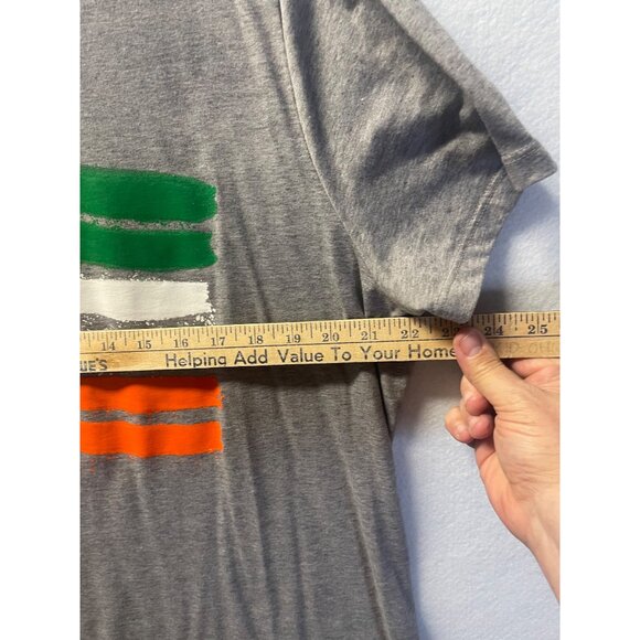 St Patrick’s Day Irish Flag Themed Gold Foil Short Sleeve Woman’s T-Shirt 3XL 22 - Picture 6 of 7